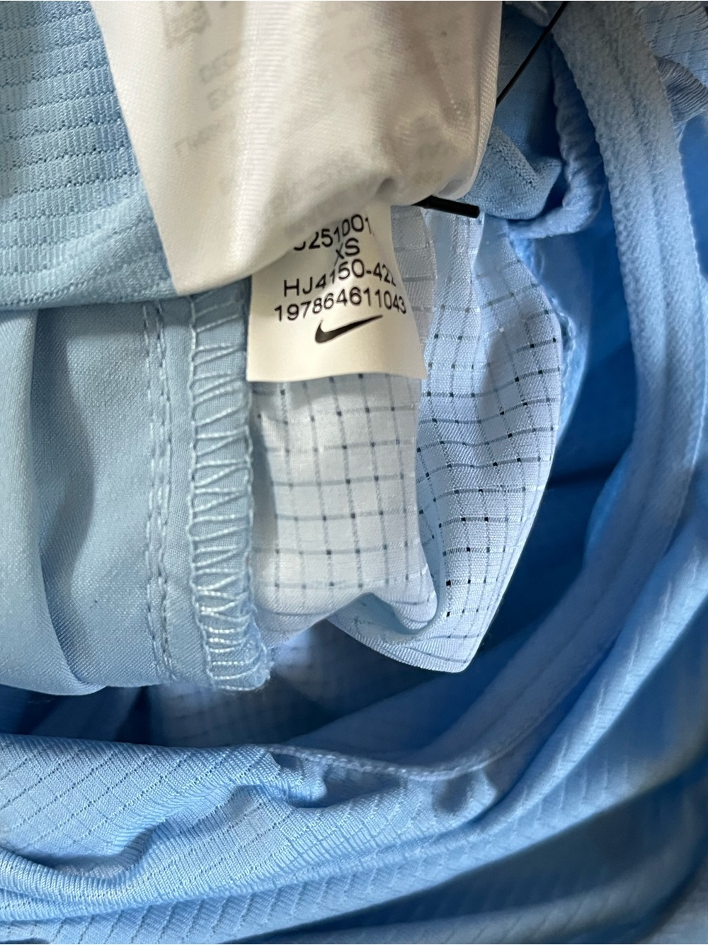 Nike Dri Fit ADV Run Division 4” Brief Lined Shorts ‘Light Blue’ (size mens XS) - Picture 6 of 9